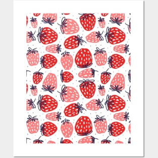 Strawberry Summer Posters and Art